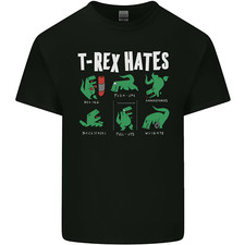 T-Rex Hates T-Shirt Uomo