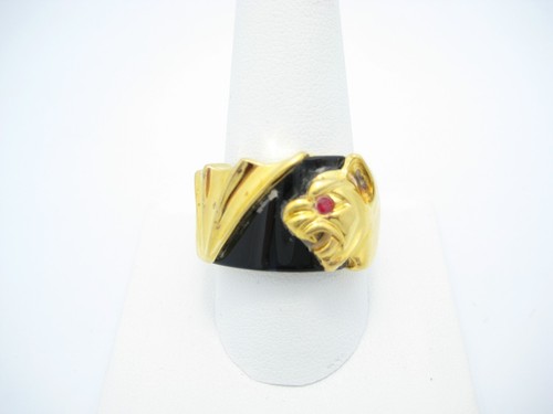 Anello biker argento sterling
