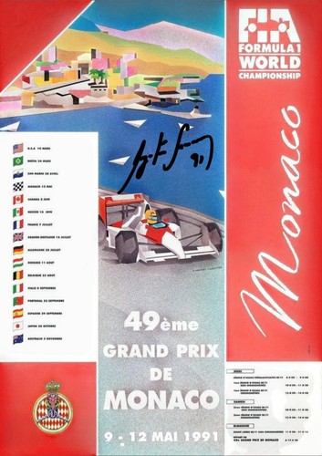 Poster gran premio monaco - gran,