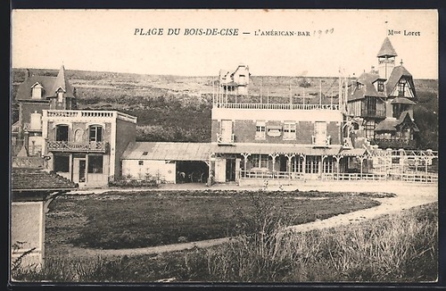 Cpa plage bois - plage, bois-de-cise
