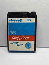 20 Successi Italian Style – Mondo Tapes Stereo 8 Track – Tested Working READ