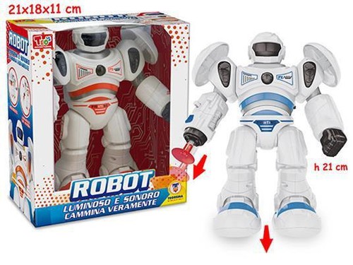 Teo robot con lanciarazzi - robot,