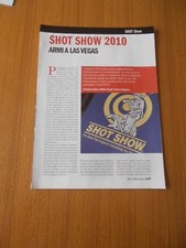 2010 LAS VEGAS SHOT SHOW ESPOSIZIONE ARMI PISTOLE FUCILI ARIA COMPRESSA COLTELLI