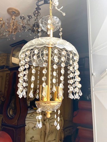 Raffinato lampadario vetro - raffinato, in