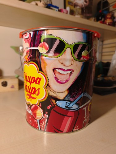 Latta secchiello chupa chups - latta, chupa-chups