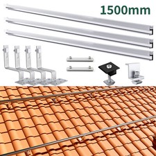 Pannelli solari alluminio supporto tetto in tegole fotovoltaico guida di fissaggio montaggio pannello solare