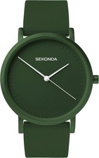 Orologio donna Sekonda Palette con quadrante verde e cinturino in silicone 40553