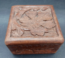 SCATOLA IN LEGNO FATTA A MANO