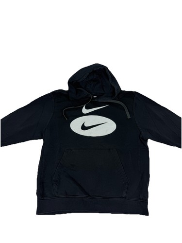 Felpa hoodie nike nera logo - hoodie,