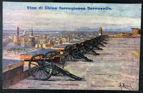 Cartolina antica pubblicità