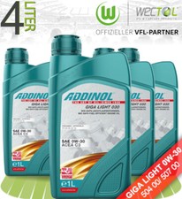 4x1 litri olio motore Addinol