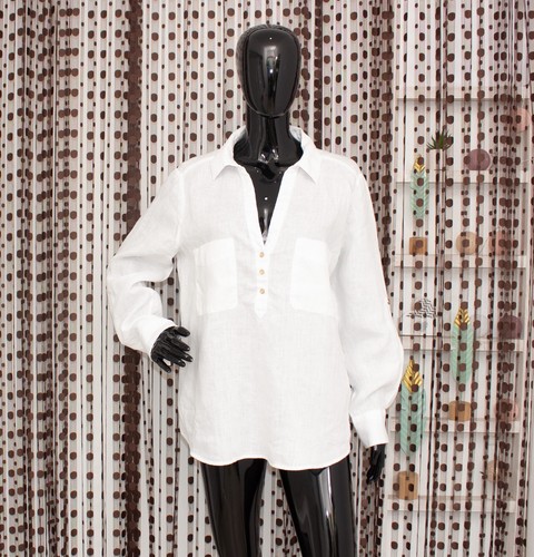 Camicia zara bianca 100 - camicia,
