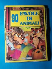 90 FAVOLE DI ANIMALI STORIE FIABE PER BAMBINI ANNI 89/90 DA COLLEZIONE - (30)