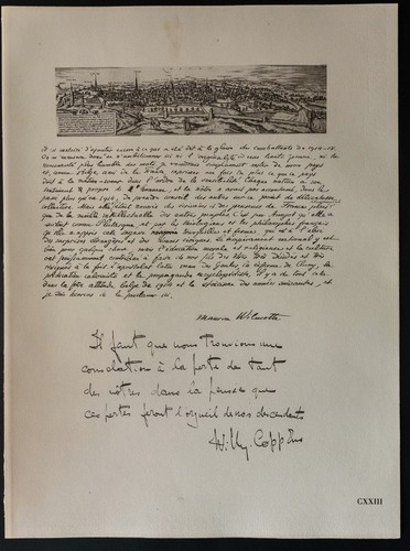 1926 litografia citazione di - citazione,