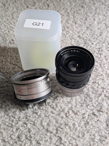 Leica converted contax 21 - converted, g