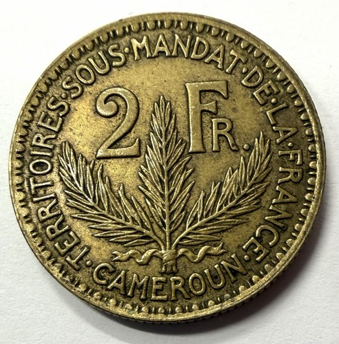 Moneta francs 1924 cameroun - moneta,