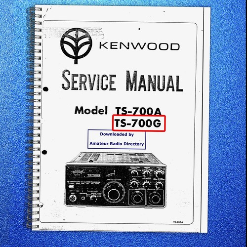 Kenwood 700g transceiver - ts-700g, 2m