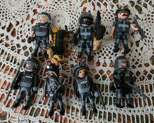 Lotto figure personaggi swat - lotto,