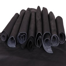 Pezzi di pelle nera 1 kg -