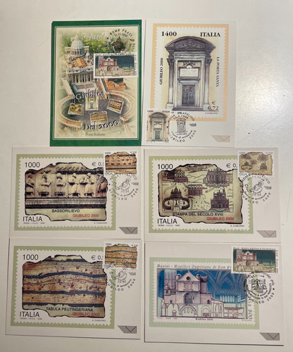 1999 serie cartoline - serie,