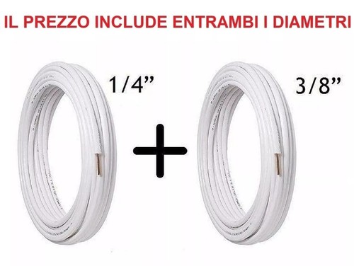 Tubo rame 3 - rame, 1/4"+3/8"