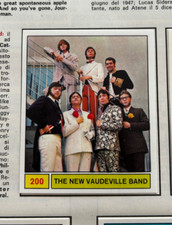 FIGURINA N.200 THE NEW VAUDEVILLE BAND CANTANTI 69 1969 PANINI OTTIMA RECUPERO