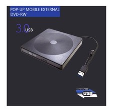 Masterizzatore CD DVD esterna portatile USB laptop/PC Desktop/Mac OS/Linux/Windo