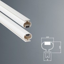 Guarnizione Magnetica Box Doccia in Gomma EC-MAG-8-53 - KIT 2 PE - Colore Bianco