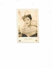 Cartolina d'epoca attrice