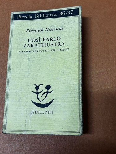 Così parlo zarathustra - così,