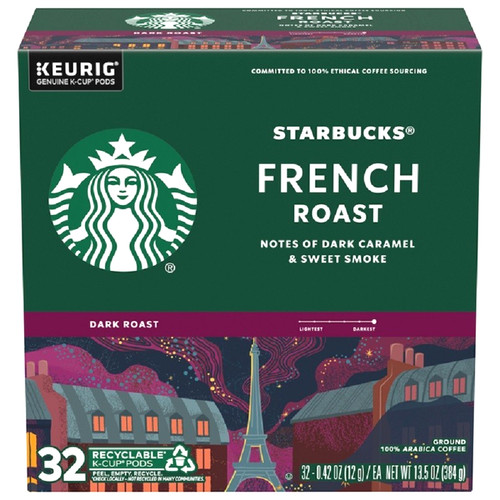 Starbucks french roast - french, 32