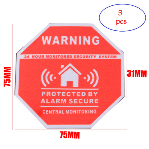 5pz adesivi sicurezza - 5pz,