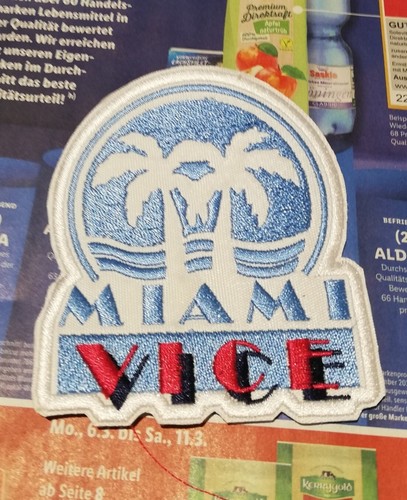 Miami vice badge sticker - badge,