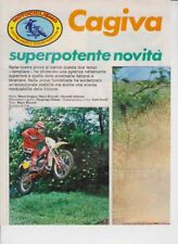 advertising Pubblicità MOTO CAGIVA RX RALLY 125 1981-MOTOITALIANE ENDURO EPOCA