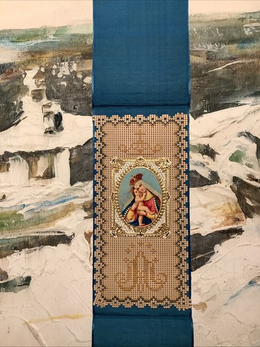 Santino traforato tecnica tipo