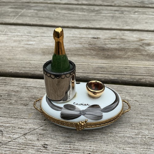 Limoges peint main - peint, porcelain