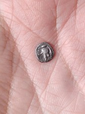 Pièce ancienne grecque-hémiobole de Cyzique (Mysie) -480 à -400 - greek silver 