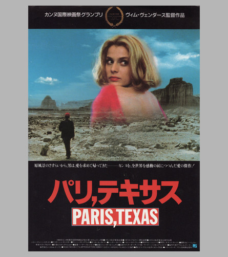 Paris texas 1984 flyer b5 - paris,,