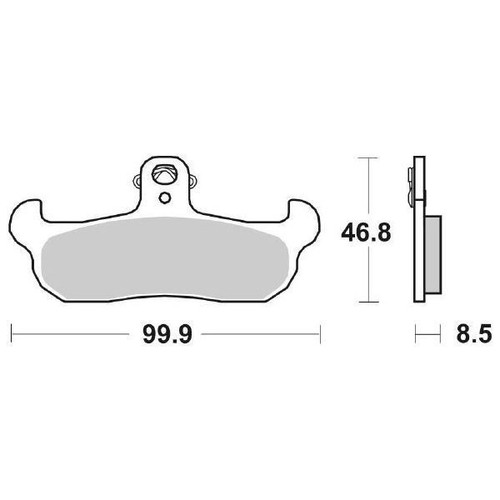 Pastiglie freno sbs - sbs, per