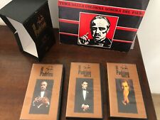 Il Padrino-Cofanetto 3 Vhs e LP 33 giri raro