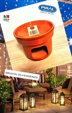 Piral - Brucia Essenze Scalda olio - Diffusore Terracotta Aromi Olii Essenziali 