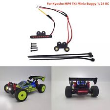 Per Kyosho MP9 TKI Miniz Buggy 1/24 RC Kit Luci Anteriori e Posteriori Auto Aggiornamento Ricambi