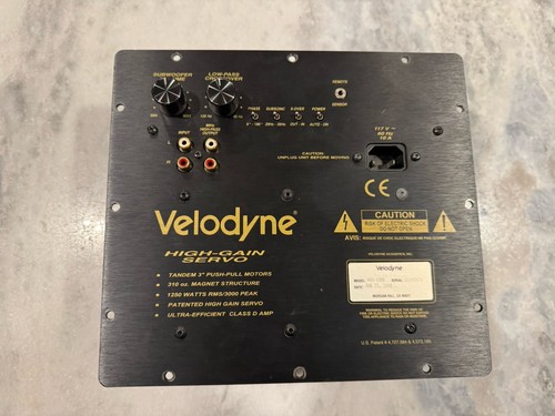Velodyne hgs 10bg - velodyne, hgs-10bg