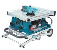 Sega da banco 260mm 1650W Makita 2704N + Carrello + Spingipezzo + estensione sx
