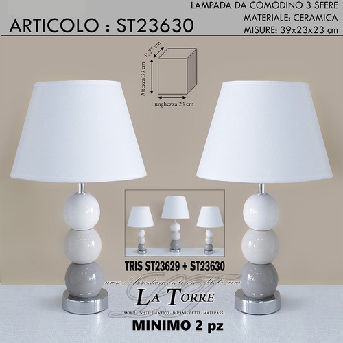Lampada tavolo coppia di - tavolo,
