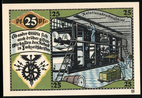 Notgeld pössneck pf - notgeld,