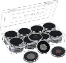 40 pezzi capsule per monete da