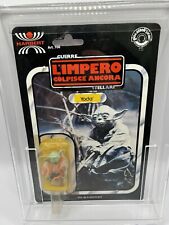 Vintage Star Wars HARBERT ESB YODA MOC - ULTRA RARE! PARTIAL reseal (1 CORNER!)