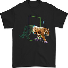 A SCI-FI Tiger Mens T-Shirt