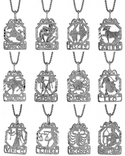 Collana argento sterling - collana, in